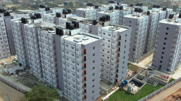 The 3D Modular Precast Construction System was used to complete a mass housing project in Ranchi, according to Magicrete